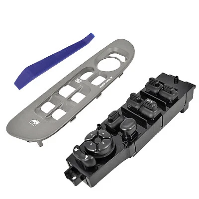 Window Control Switch+Taupe Bezel 2PC Set for 2002-2009 Dodge Ram 1500 2500 3500 Foto 1 de 4