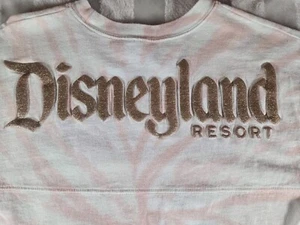 Disney Parks Disneyland Tie Dye Rose Gold Spirit Jersey (2019) Girls L 10 12 - Picture 1 of 14