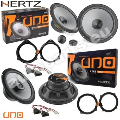 Kit 6 Casse Hertz Anteriori e Posteriori per Audi A3 (8P) 5 Porte dal 2003 - Immagine 1 di 4