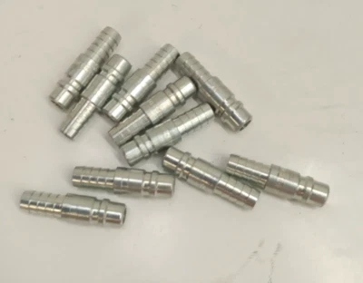 Parker 30N307 1/2" Quick Connect Hose Coupling 1/2" Hose ID Male Hose Barb 10pk - Image 1 of 4