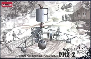 Roden 008 - 1:72 PKZ-2 Austro-Hungarian Elicottero World War 1 - Nuovo - Foto 1 di 1