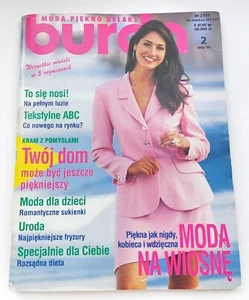 Burda 2/ 1995 magazine Poland language  - Imagen 1 de 5