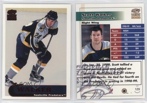 1999-00 Pacific Paramount Red Scott Walker #129