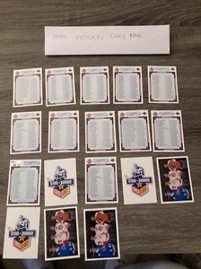 1991-92 Upper Deck  YOUNG GUNS, 18 CArd Checklist Lot, See Photos, NHL, Hockey