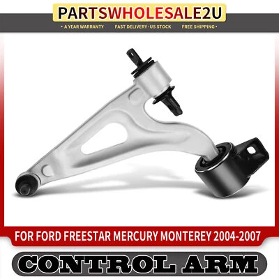 Brazo de control delantero inferior izquierdo LH para Ford Freestar 2004-2007 Mercury Monterey tracción delantera Foto 1 de 4