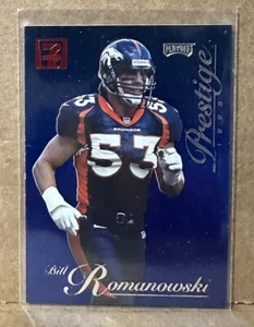 Bill Romanowski 1998 Prestige Blue Background Red 7-Eleven Logo Exclusive #4 SP - Picture 1 of 2