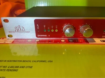 BBE 882i Sonic Maximizer  Rackmount Unit 1U + AMERICAN AUDIO DB DISPLAY MK II - Image 1 of 4