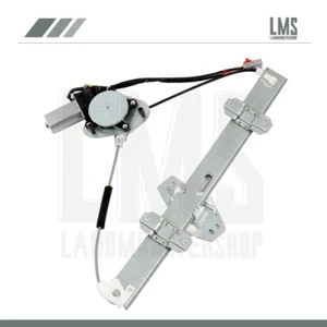 Regulador de ventana eléctrica para 96-00 Honda Civic sedán delantero izquierdo con motor 1997 1999 - Imagen 1 de 12