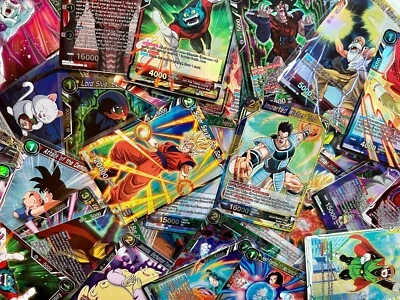 Dragon Ball Super TCG/CCG 50 Card ALL FOIL Lot w/3 GUARANTEED SR/SPR!!! - Image 1 of 4