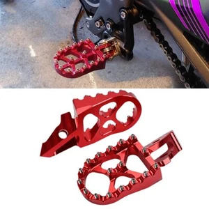 CNC Billet Foot Pegs Rests Pedals Aluminum For Sur-Ron Ultra Bee 2023+ Off-Road - Picture 1 of 15