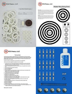 Kit de puesta a punto de máquina de pinball United Manufacturing Trade Winds 1945 - Imagen 1 de 2