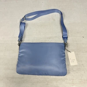 A New Day NEU hellblau gepolsterte Clutch Umhängetasche Neu mit Etikett - Bild 1 von 6