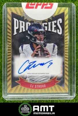 2024 Topps Finest #P-CJS C.J. CJ Stroud Prodigies Auto Houston Texans - Image 1 of 3
