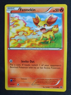 Fennekin 11/124 - Fates Collide Set - Pokemon Card - Lightly Played - Image 1 of 2