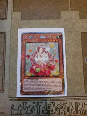 YUGIOH MADOLCHE ANJELLY RA04-EN215 PLATINUM RARE 1ST ED NM - Image 1 of 2