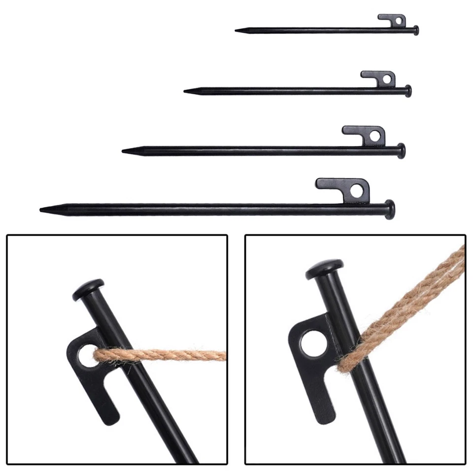 Piquets de Camping, piquets de tente robustes pour randonnée en montagne, - Photo 1/1