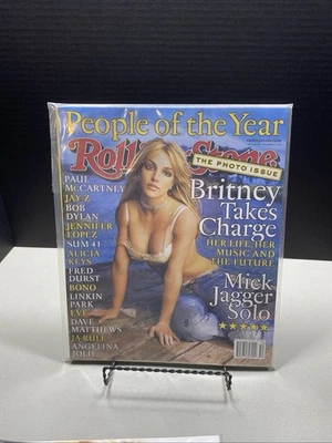 Rolling Stone Magazine #883/884 Dec 2001 Britney Spears Mick Jagger - Image 1 of 4