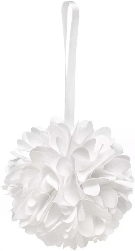 Bola de beijo Hortense B Hewitt Hortense B. Hewitt flor selvagem, branca - Imagem 1 de 1