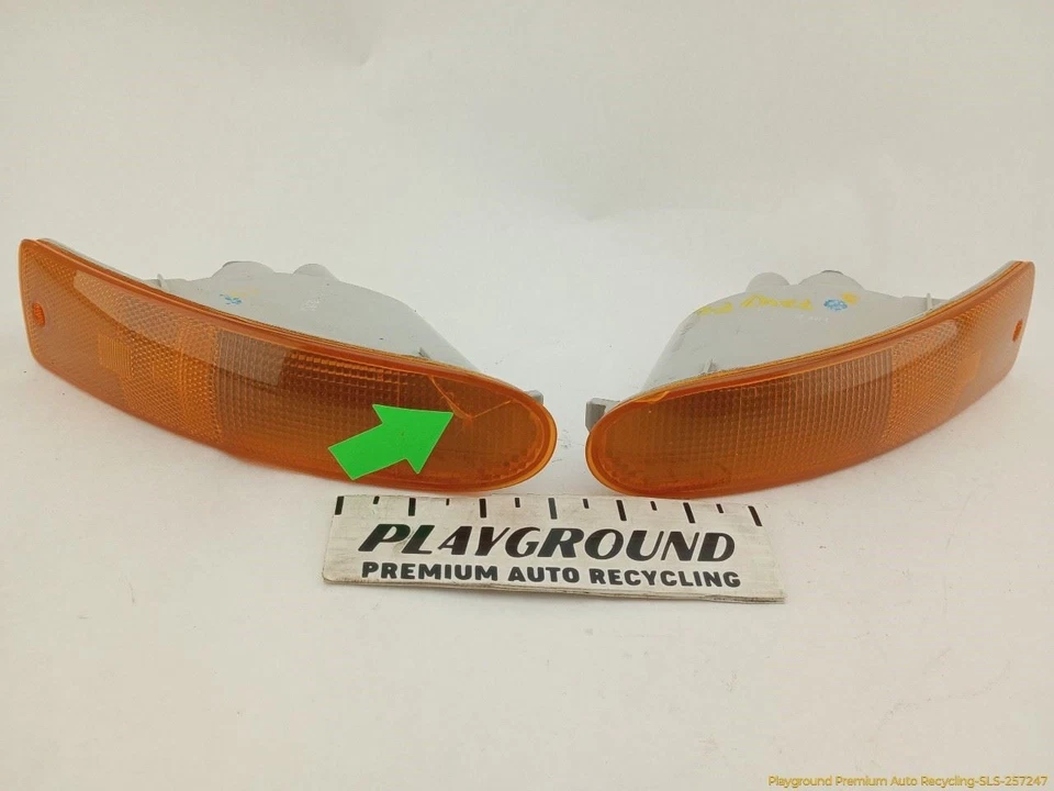 Par de luces de señal de giro delanteras izquierda y derecha Mitsubishi Eclipse se adapta a 00-02 Foto 1 de 4