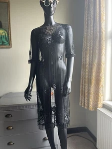 1920s Vintage Flapper Dress Original - Picture 1 of 23