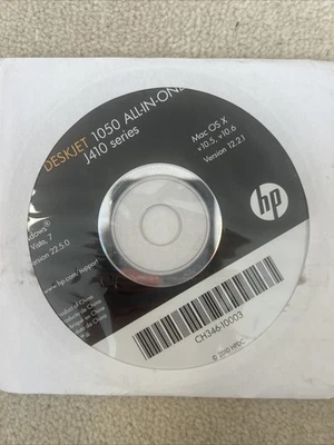 HP Deskjet 1050A All-in-One Printer J410 Series Driver Disc - Image 1 of 3