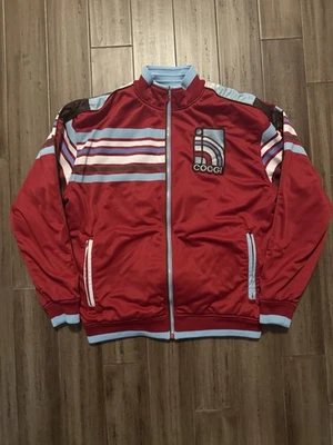 Y2K Coogi multicolor full zip track jacket size xl patch logo - Image 1 of 4