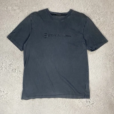 Camiseta Stone Island Denims Vintage Logo Central Prenda Teñida Talla L Foto 1 de 4