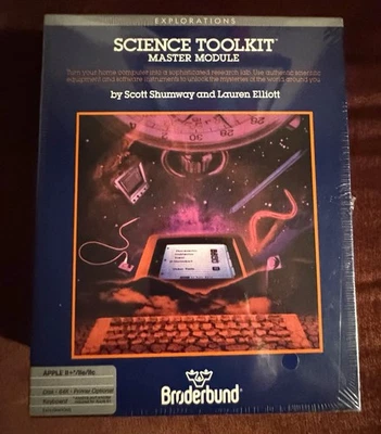 Brøderbund Explorations Science Toolkit SEALED Computer PC/Mac Game - Image 1 of 4