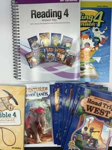 Abeka 4th Grade Reading Complete Set With Extras - Picture 1 of 3