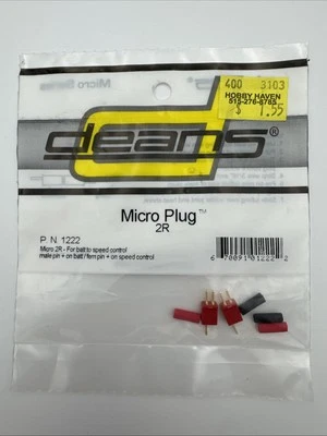 WSD1222 Micro Plug 2R Red Polarized Connector - Image 1 of 2