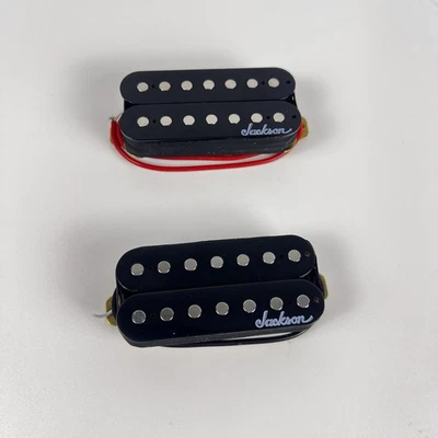 Juego de pastillas Jackson Humbucker de 7 cuerdas cuello y puente | logotipo negro | King V JS Foto 1 de 4