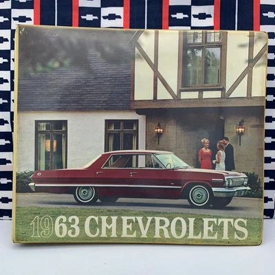 Original 1963 Chevrolet Dealership Album - Image 1 of 4