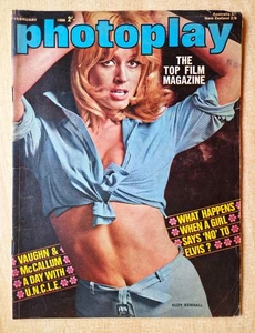 Photoplay Film Magazine Feb 1966 Suzy Kendall Sophia Loren Claudia Cardinale - Picture 1 of 15