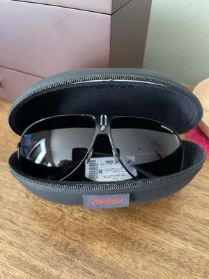 Vintage CARRERA "BACK 80S" sunglasses - Italy  - Large - Original - Black - Image 1 of 4