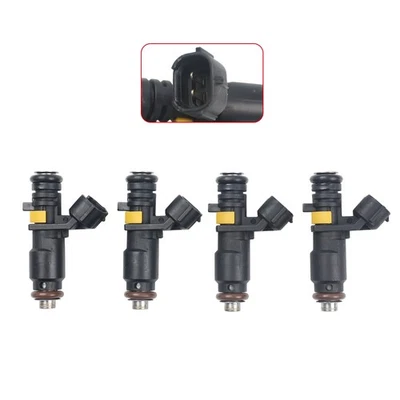 New 4Pcs Fuel Injectors For Volkswagen Jetta 2.0L L4 2012 2013 -2018 06A906031CP Foto 1 de 4