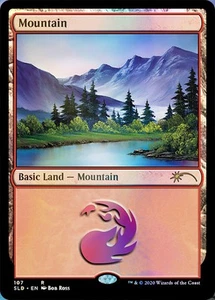 Near Mint x 1 Mountain (107) - Foil - Happy Little Gathering Secret Lair Drop Se - Picture 1 of 1