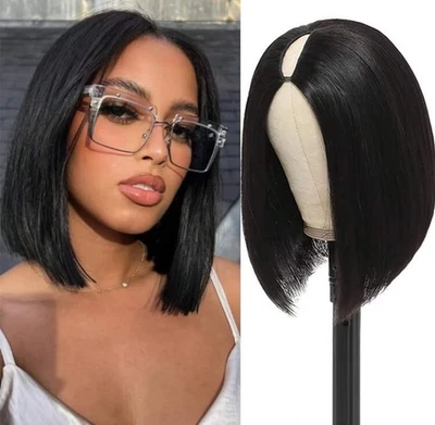 peluca unice cabello humano parte v bob Foto 1 de 4