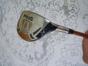 PING G10 HYBRID 24* LOFT-SOFT REG GRAPHITE SHAFT-NICE PING GRIPS-RIGHT HANDED - Picture 1 of 10