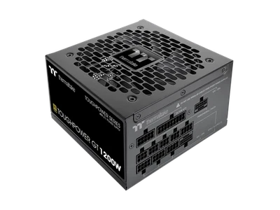 Thermaltake Toughpower GT 1200W; ATX 3.1; x2 Native PCIe 5.1 12V-2x6; Full - Image 1 of 4