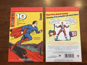 Canada - Booklet BK185b - Open Cover - Comic Book Superman - CV 15$ - Picture 1 of 1
