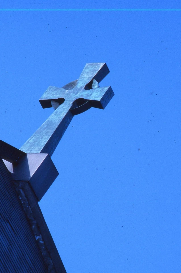 35 MM Color Slides Pro Photo Abstract Art Church Cross #2 - Image 1 of 1