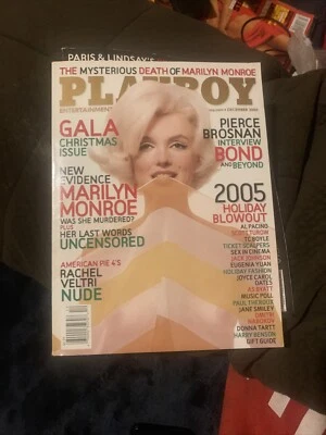 December 2005 Playboy Magazine Mint Condition Gala Christmas Issue Foto 1 de 3