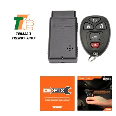 Keyless Entry Remote 5 Button Compatible with Select Models OE FIX - Image 1 of 4