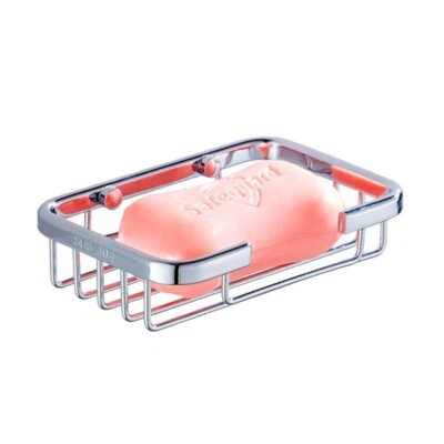 Wandmontage Bad Dusche Seife Edelstahl Halter Geschirrkorb-Ablaufschale - Bild 1 von 4