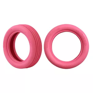 Blockhead Motors X Sweep Square Armor Pink Tire 2WD Front 2.2 RC Buggy #BHM493 - Picture 1 of 3