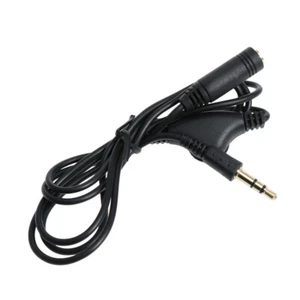 Headphone Audio Cable for Speakers Cord with Volume Control Adjust Line New - Picture 1 of 11