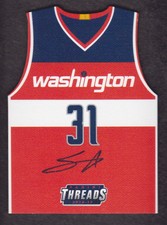 2016-17 Panini Threads Basketball Team Rookie Die Cuts Tomas Satoransky Auto/199