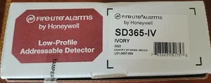 NEW Honeywell Fire-Lite SD365-IV Smoke Detector Ivory NEW IN BOX - Picture 1 of 1