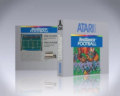 Atari 5200 Case - NO GAME - RealSports Football - Image 1 of 3