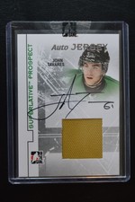 2009-10 ITG Superlative Prospect Jerseys Autographs Silver JOHN TAVARES /40